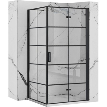 Image 1 of Rea Душ кабина Rea Molier Black 100x90 (KPL-K6963)