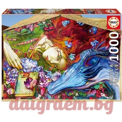 Educa Пъзел educa 19926 - 1000 части - Сан Жорди, Лили Брик (edu19926)