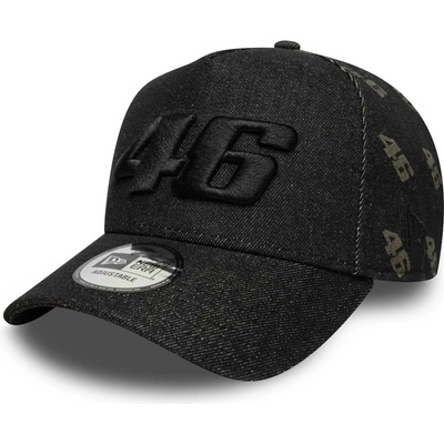 New Era VR46 LASER ETCH DENIM 9FORTY Čierna