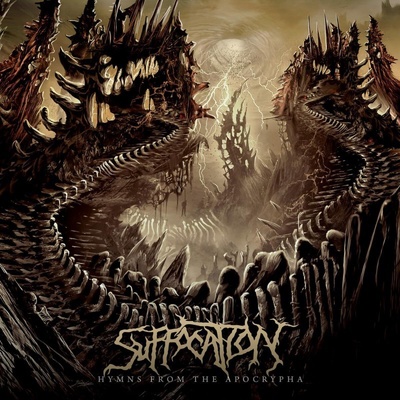 Suffocation - Hyms From The Apocrypha - Coloured Brown & White Splatter LP