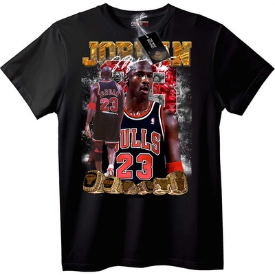 NOONEBRAND Тениска Michael Jordan Bulls 23 Champion - S, White