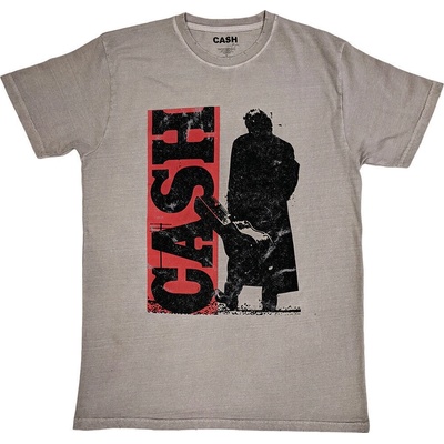 Johnny Cash Bold Silhouette Natural 2XL Риза (JCTS26MNAT05)