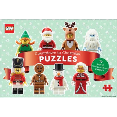 CHRONICLE BOOKS Adventní kalendář LEGO®Odpočítávání do Vánoc 12x48 dielov