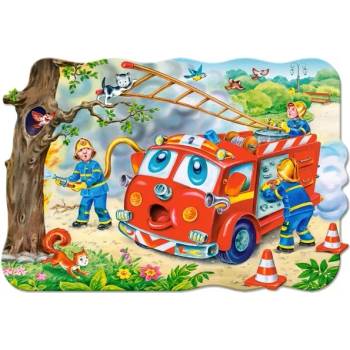Image 1 of Castorland - Puzzle Fire brigade - 1 - 39 piese