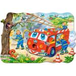 Castorland - Puzzle Fire brigade - 1 - 39 piese
