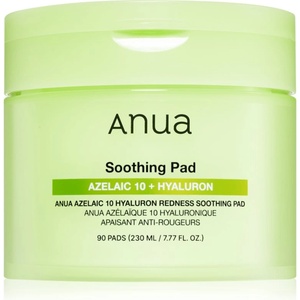 Anua Azelaic Acid 10 Hyaluron Redness Soothing Pad успокояващи възглавнички против зачервяване на кожата 90 бр