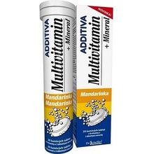 Additiva Multivitamin + Mineral Mandarin. 20 šumivých tablet