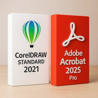 CorelDraw Standard 2021 + Acrobat 2025 Pro