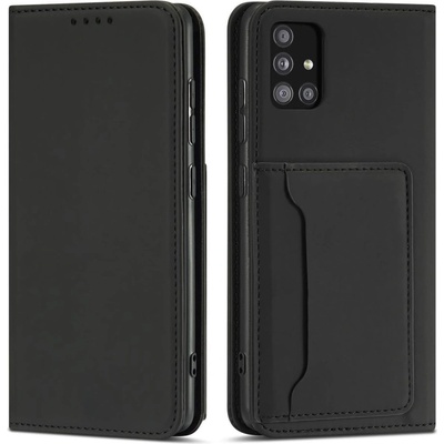HQWear Калъф с отделение за карти Magnet Card Case за Xiaomi Redmi Note 11, черен (9145576251188)