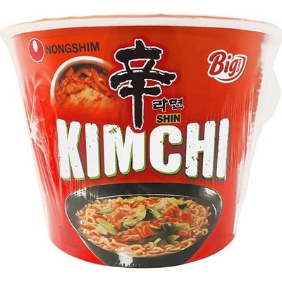 Nongshim Rezancová instantná polievka Big Bowl Shin Kimchi 112 g