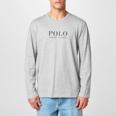 Ralph Lauren Тениска Polo Ralph Lauren Box Logo T-shirt - Andover Heather