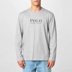 Ralph Lauren Тениска Polo Ralph Lauren Box Logo T-shirt - Andover Heather