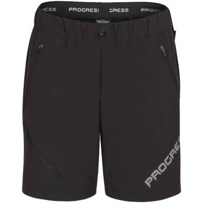 Progress Genia shorts dámské outdoorové kraťasy černá