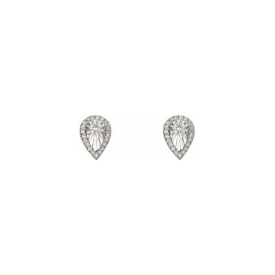 Elements Gold zlaté náušnice diamant 46x, 0,12 ct GE2436
