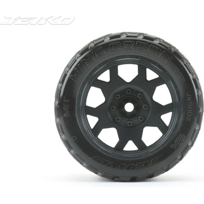 Jetko EX Tyre King Cobra Belted XMT Black Wheel TRX Xmaxx 2