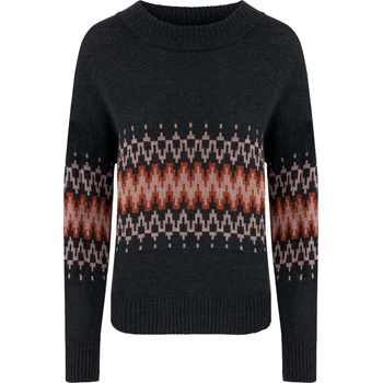 Sherpa Дамски вълнен пуловер Sherpa Women's Devaki Eco Crew Wool jumper - Black (105-4483-0114)