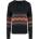 Sherpa Дамски вълнен пуловер Sherpa Women's Devaki Eco Crew Wool jumper - Black (105-4483-0114)
