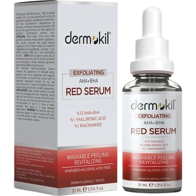 Dermokil Aha+Bha Niacinamide Red Exfoliační pleťové sérum 30 ml