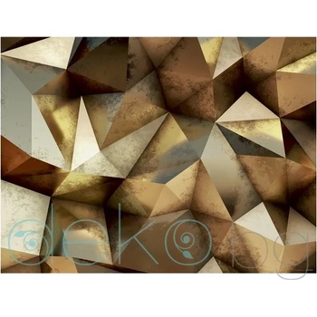 Image 1 of Фототапет 3D абстракт бронз - 360x270см (15103-1221)