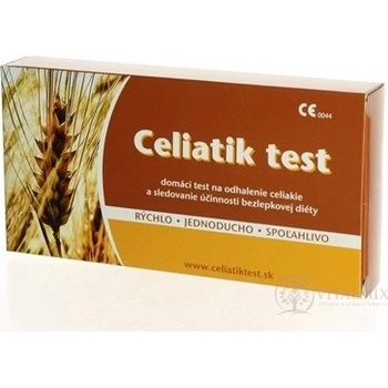 Celiatiky test samodiagnostika celiakie 1 ks