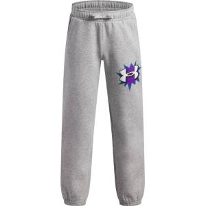 Under Armour UA B Rival FLC Graphics Jgr Mod Gray Light Heather Детски размер: 128-134 /