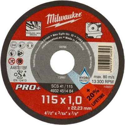 Milwaukee Tenké řezné kotouče 41 x 115 mm 4932451484