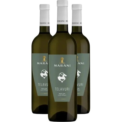 MARANI Marani TELAVURI biele suché víno 12% 3 x 0,75 l (holá lahev)