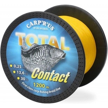 Carp ´R´ Us Šnúra Total Contact Žltá 300m 0,25mm 13,6kg