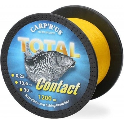 Carp ´R´ Us Šnúra Total Contact Žltá 300m 0,25mm 13,6kg