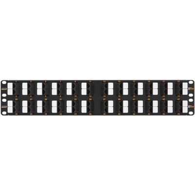 NIKOMAX NMC-RP48UD2-AN-2U-BK