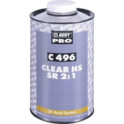 HB BODY 496 HS 2:1 SR akrylový lak v spreji 400ml