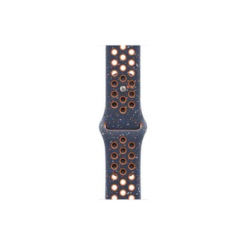Apple Watch 42mm Nike Sport Band: Blue Flame Nike Sport Band - S/M (myjw3zm/a)
