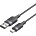 Vention USB-A 2.0/M - USB-C/M, 2 m, (черен, 3A), кабел