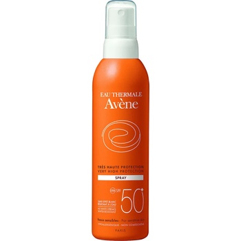 Image 1 of Avène Слънцезащитен спрей за лице и тяло , Avene Spray SPF50+ 200ml Push Spray