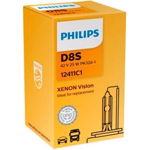 Philips Ксенонова крушка philips d8s vision 12411c1 (12411c1)