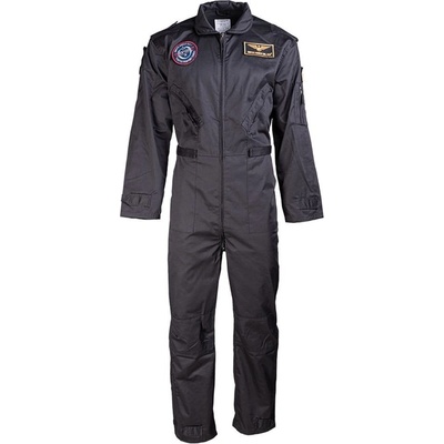 Mil-tec Flight overall kombinéza černá