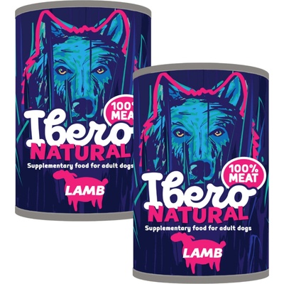 Ibero Natural Adult lamb 2 x 1200 g