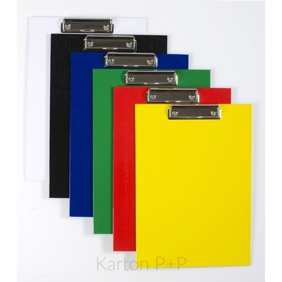 Karton P+P A4 jednodeska lamino černá