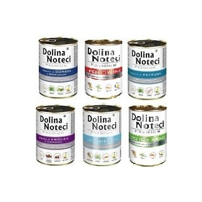 Dolina Noteci Adult Mix příchutí bez drůbeže 30 x 400 g
