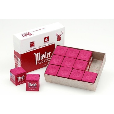MASTER RED Biliardová krieda na tágo 1ks
