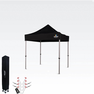 BRIMO Exclusive Alu 2x2m bez stien Čierna