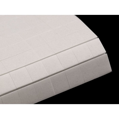 Oboustranné lepicí čtverečky 5x5 mm - bílá