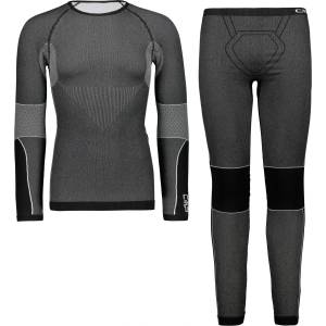 CMP Синтетично термобельо CMP Sweat and Pant Set 34Y3807 Synthetic base layer - Nero - размер M/L (014-2621-0112)