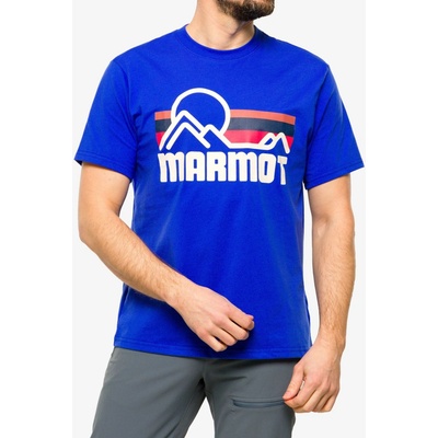 Marmot Coastal Tee SS trail blue