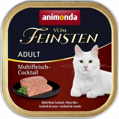 Animonda Vom Feinsten Adult masová směs hovězí jehněčí krůtí kuřecí králičí 100 g – Hledejceny.cz