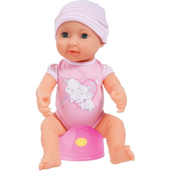 Bayer Design Пишкаща кукла Bayer - Пиколина, с гърне, 40 cm (94071AL)