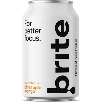 Brite Ananás a mango 330 ml