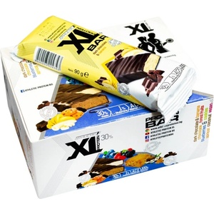 XL Athletic Protein XL Protein Bar Dark Choco [8 x 90 грама] Тъмен шоколад с банан