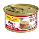 GimDog Pure Delight Tuniak s hovädzím 85 g