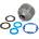 Traxxas Кожух за диференциал Traxxas XMaxx XRT Carrier, differential (aluminum) (requires #7783X spider gea, TRX7781X (TRX7781X)